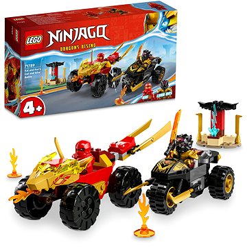 LEGO® NINJAGO® 71789 Kai a Ras v duelu auta s motorkou (5702017413044)