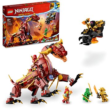 LEGO® NINJAGO® 71793 Heatwave a jeho transformační lávový drak (5702017416540)