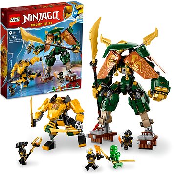 LEGO® NINJAGO® 71794 Lloyd, Arin a jejich tým nindža robotů (5702017413082)