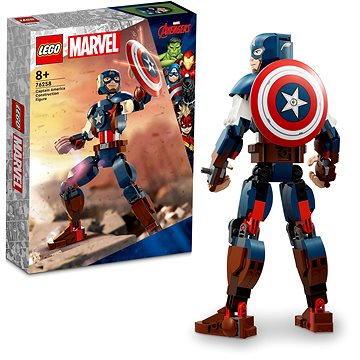 LEGO® Marvel 76258 Sestavitelná figurka: Captain America (5702017419749)