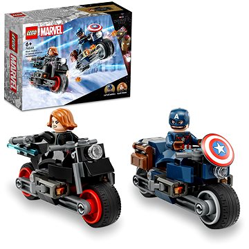 LEGO® Marvel 76260 Black Widow a Captain America na motorkách (5702017419763)