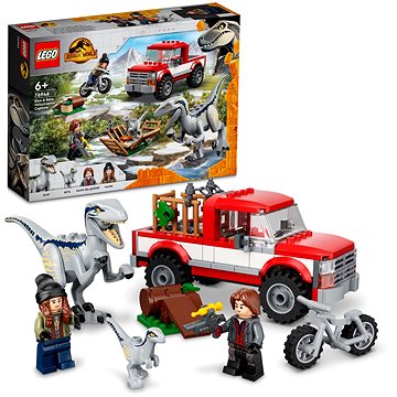 LEGO® Jurassic World™ 76946 Odchyt velociraptorů Blue a Bety (5702016913521)
