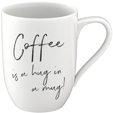 VILLEROY & BOCH Hrnek s nápisem COFFEE IS HUG IN A MUG (VB_1016219660)