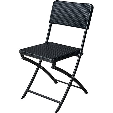 LA PROROMANCE Židle zahradní skládací R41, černá (LPR-FCR41)