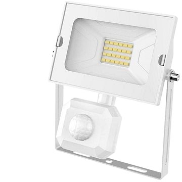 Avide ultratenký LED reflektor s čidlem pohybu bílý 20 W (ABSSFLNW-20W-PIR-W)