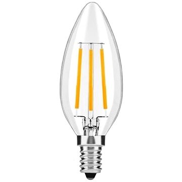 AVIDE Prémiová retro LED žárovka E14 6W 806lm, denní, filament, ekv. 60W, 3 roky (ABLFC14NW-HL-6W)