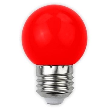AVIDE Barevná LED žárovka E27 1W 30lm červená (ABDLG45-1W-R)