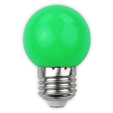 AVIDE Barevná LED žárovka E27 1W 30lm zelená (ABDLG45-1W-G)