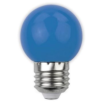 AVIDE Barevná LED žárovka E27 1W 30lm modrá (ABDLG45-1W-B)