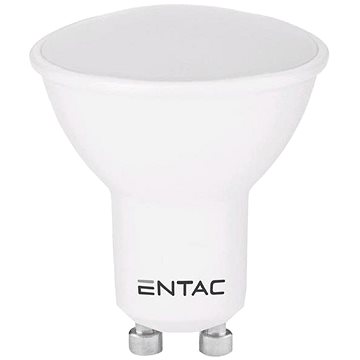ENTAC LED žárovka GU10 6,5W 525lm, studená, ekv. 48W (LLSW-6,5W-CW)