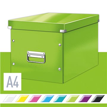 LEITZ WOW Click & Store A4 32 x 31 x 36 cm, zelená (61080054)