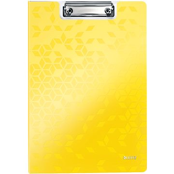 LEITZ WOW se zakrývací deskou A4, žlutá (41990016)