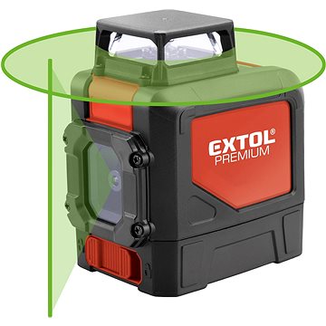 EXTOL PREMIUM laser zelený liniový, 8823307 (8823307)