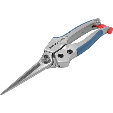 EXTOL PREMIUM nůžky zahradnické přímé, 200mm, HCS, 8872105 (8872105)