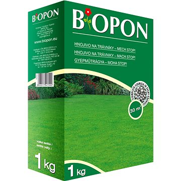 BOPON trávníkové hnojivo proti mechu 1 kg (140365)