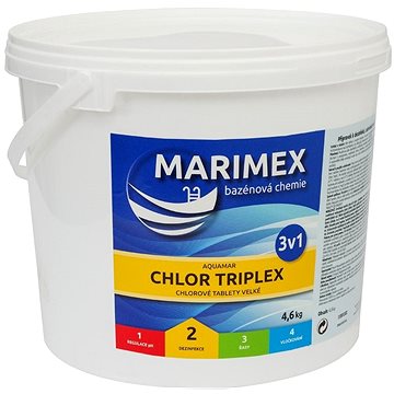 MARIMEX Chemie bazénová CHLOR TRIPLEX 4,6kg (11301202)