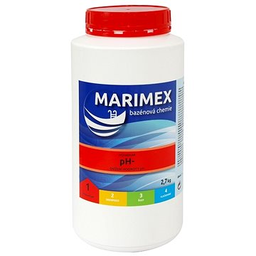 MARIMEX Chemie bazénová pH mínus 2,7kg (11300107)