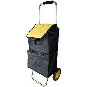 M.A.T. Group Nákupní taška RIO 25 l černá/žlutá (324939)
