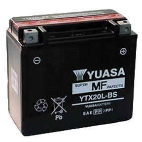 YUASA YTX20L-BS, 12V, 18Ah (YTX20L-BS)