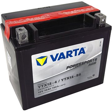 VARTA YTX12-BS, 10Ah, 12V (510 012 009 A51 4)