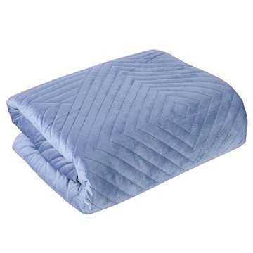 MyBestHome Přehoz na postel RAINIER 220x240 cm modrá (5903571142689)