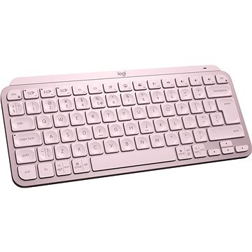 Logitech MX Keys Mini Minimalist Wireless Illuminated Keyboard, Rose - US INTL (920-010500)