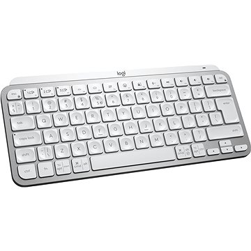 Logitech MX Keys Mini For Mac Minimalist Wireless Illuminated Keyboard, Pale Grey - US INTL (920-010526)