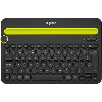 Logitech Bluetooth Multi-Device Keyboard K480 černá - US (920-006366)