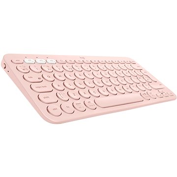Logitech Bluetooth Multi-Device Keyboard K380, růžová - US INTL (920-009867)