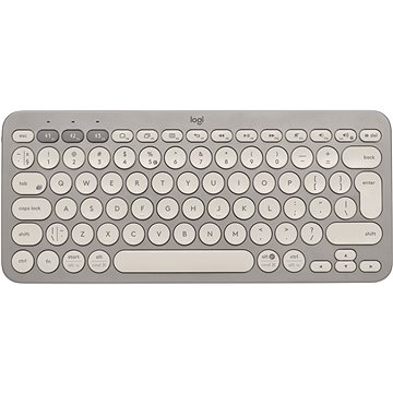 Logitech Bluetooth Multi-Device Keyboard K380, Almond Milk - US INTL (920-011165)
