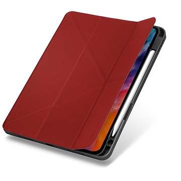 UNIQ Transforma Rigor pouzdro pro iPad Air 10.9" (2020), coral (red) (UNIQ-NPDA10.9(2020)-TRIGRED)