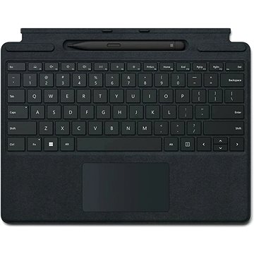 Microsoft Surface Pro X/Pro 8/Pro 9 Signature Keyboard + Pen Black CZ/SK (8X8-00007-CZSK)
