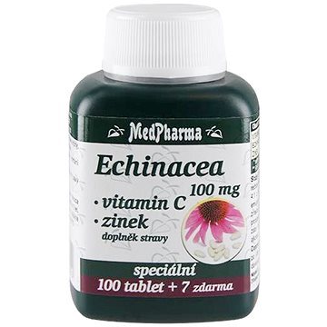 MedPharma Echinacea 100 mg + Vitamin C + Zinek - 107 tbl. (8594045470550)