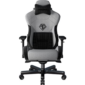 Anda Seat T-Pro 2 Premium Gaming Chair - XL Black & Gray (AD12XLLA-01-GB-F)