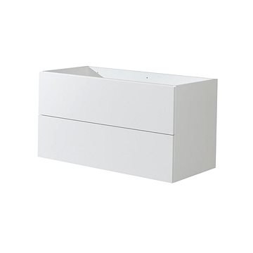 Aira desk koupelnová skříňka, bílá, 2 zásuvky, 1010x530x460 mm (CN712S)