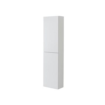 Aira, koupelnová skříňka, vysoká, levé otevírání, bílá, 400x1570x220 mm (CN714L)