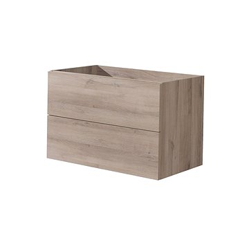 Aira desk, koupelnová skříňka, dub, 2 zásuvky, 810x530x460 mm (CN721S)