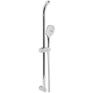 MEREO Sprchová souprava, třípolohová sprcha, šedostříbrná hadice, horní držák sprchy (CB900F)