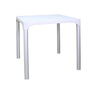 MEGAPLAST Stůl zahradní VIVA, bílý 72cm (146000153)
