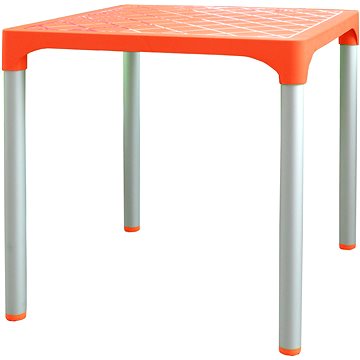 MEGAPLAST Stůl zahradní VIVA, oranžový 72cm (146000156)