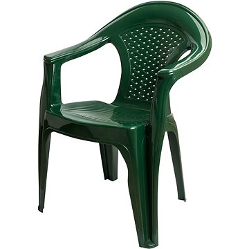MEGA PLAST Židle zahradní GARDENIA plast, zelená (8606006425490)