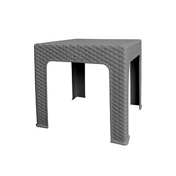 MEGA PLAST Stůl zahradní BISTRO, mocca 48cm (8606018205578)