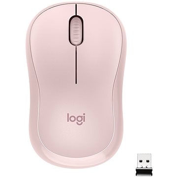 Logitech Wireless Mouse M220 Silent, rose (910-006129)