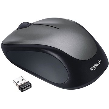 Logitech Wireless Mouse M235 černo-stříbrná (910-002201)