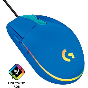 Logitech G203 LIGHTSYNC, Blue (910-005798)