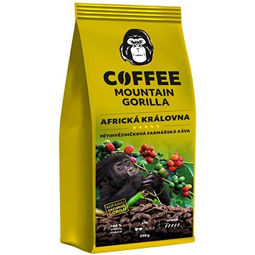 Mountain Gorilla Coffee Africká královna, 250 g (8594188350016)