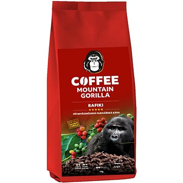 Mountain Gorilla Coffee Rafiki, 1 kg (8594188350344)