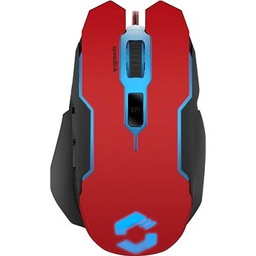 Speedlink CONTUS Gaming Mouse, black-red (SL-680002-BKRD)