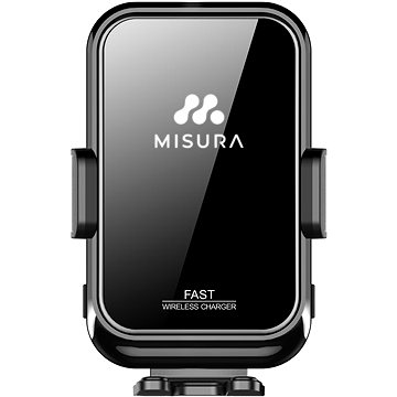 Misura MA04 - Držák mobilu do auta s bezdrátovým QI.03 nabíjením BLACK (P22PWC1B01)