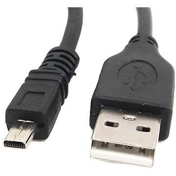OEM USB A-MINI 8-pin 1.8m černý (11928320)